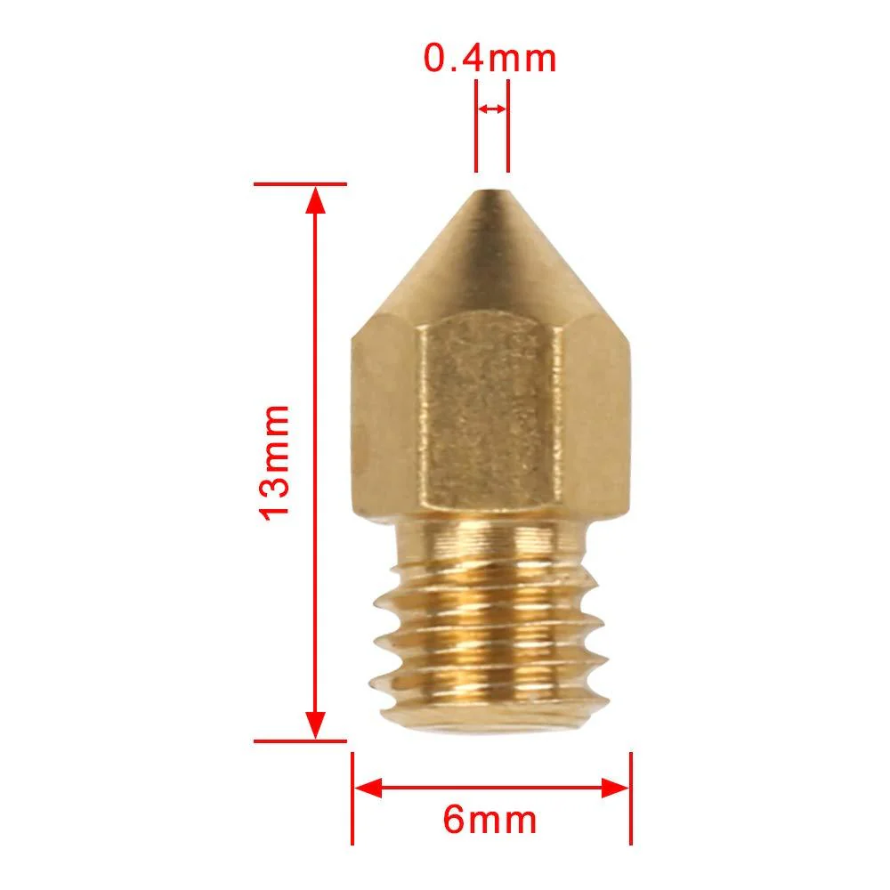 MK8 0.4mm Extruder Nozzles Kit - Image 5
