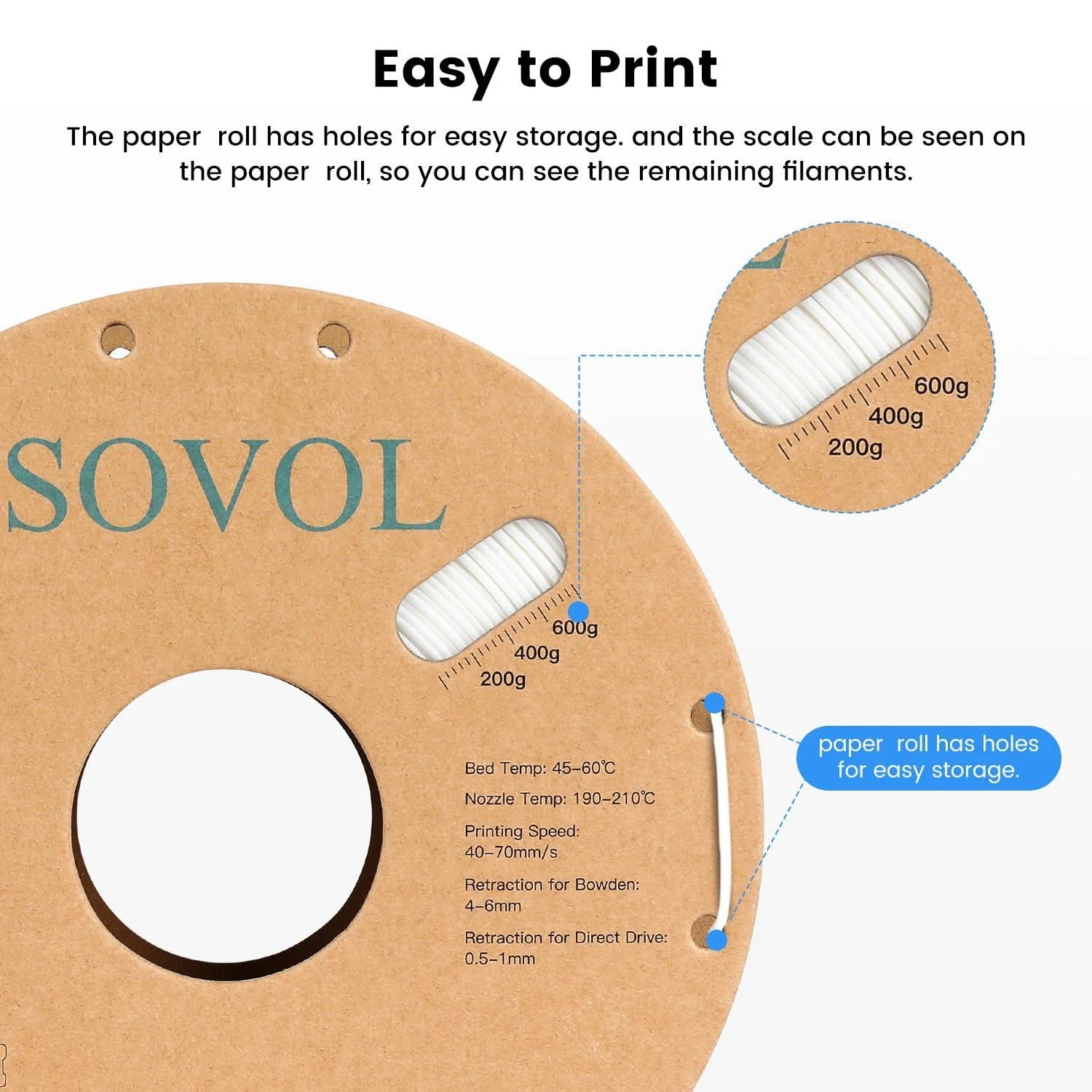 Sovol PLA 3D Filament 2KG - Image 5