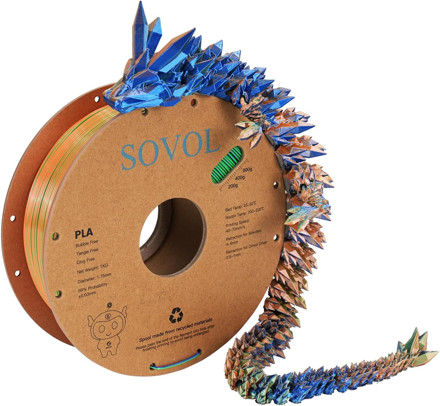 Sovol Silk PLA 3D Filament 1KG - Image 26