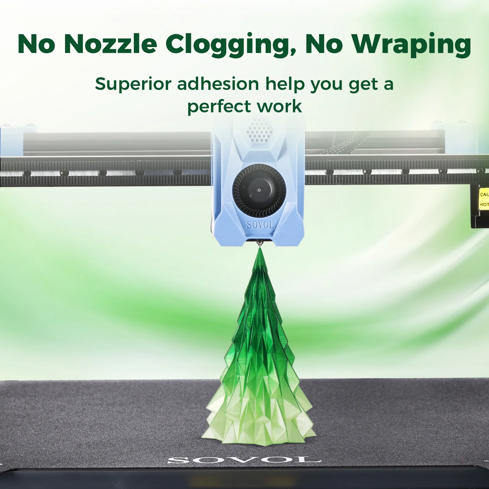 Sovol PETG 3D Filaments Gradient Green - Image 6