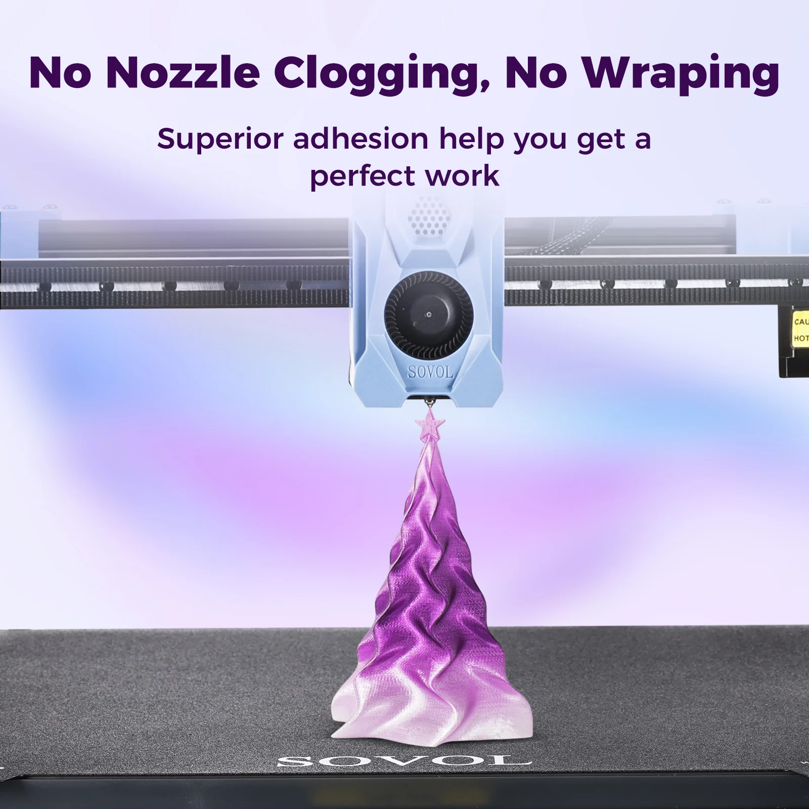 Sovol PETG 3D Filaments Gradient Purple - Image 8