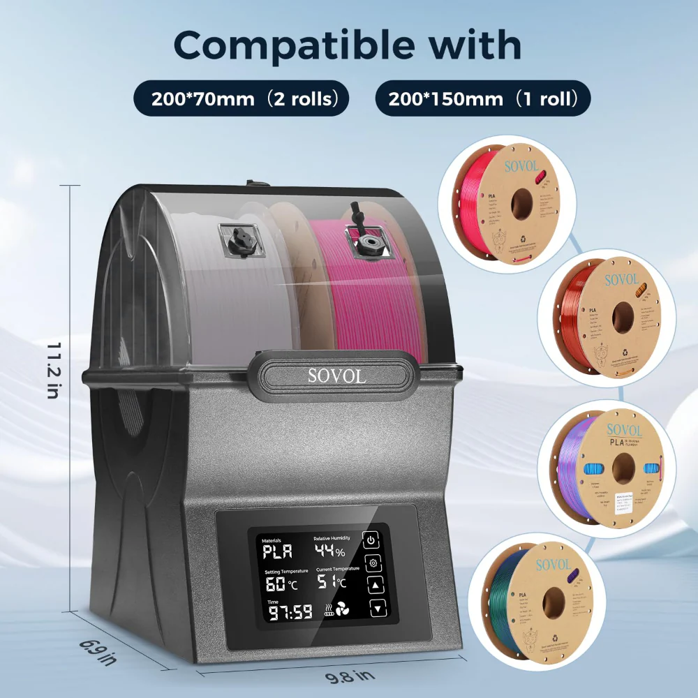 Sovol SH02 Filament Dryer - Image 9