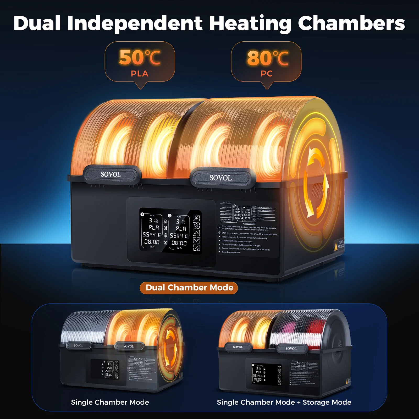 Sovol SH03 Filament Dryer - Image 4